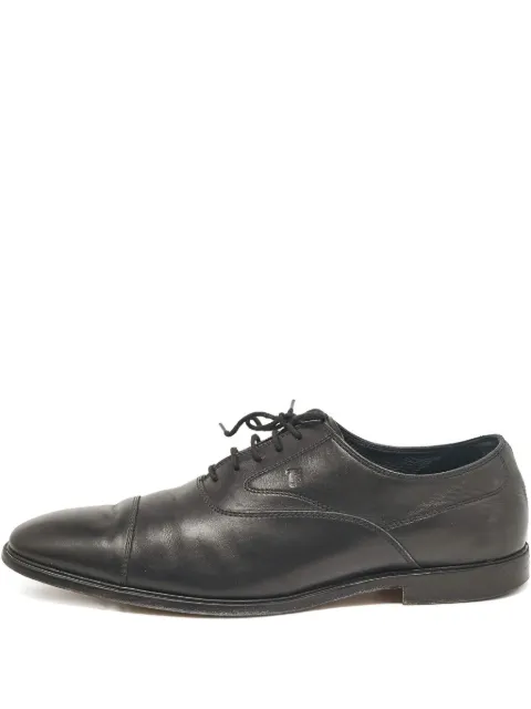 Tod's Vintage leather lace-up Oxford shoes