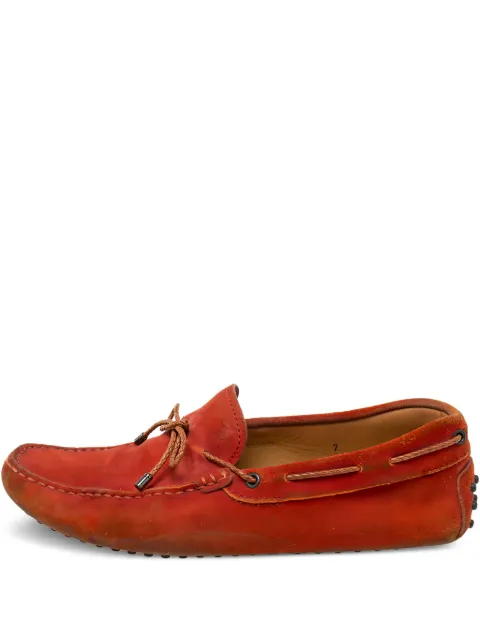 Tod's Vintage pre-owned suede moccasin loafers