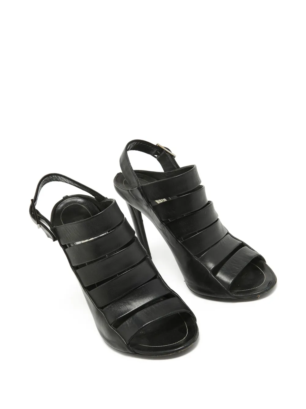 Balenciaga Pre-Owned strappy open-toe heeled sandals | Image 2