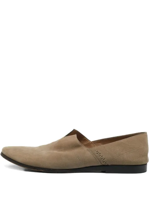 Giorgio Armani Pre-Owned leather loafers