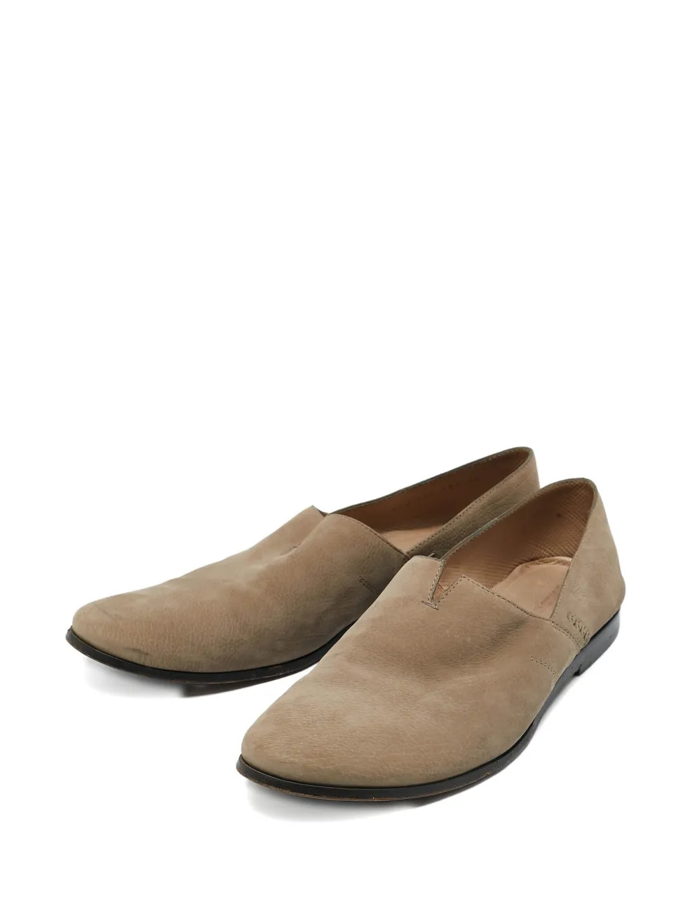 Giorgio Armani Pre-Owned leather loafers | Image 2