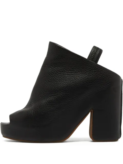Balenciaga Pre-Owned 115mm leather ankle boots