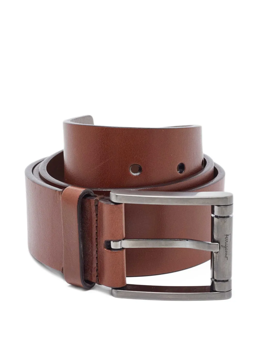 Ferragamo Pre-Owned cinturón con hebilla | marrón | Image 1