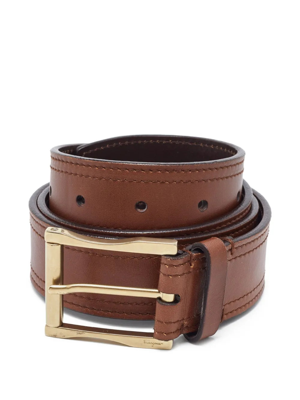 Ferragamo Pre-Owned cinturón con hebilla | marrón | Image 1