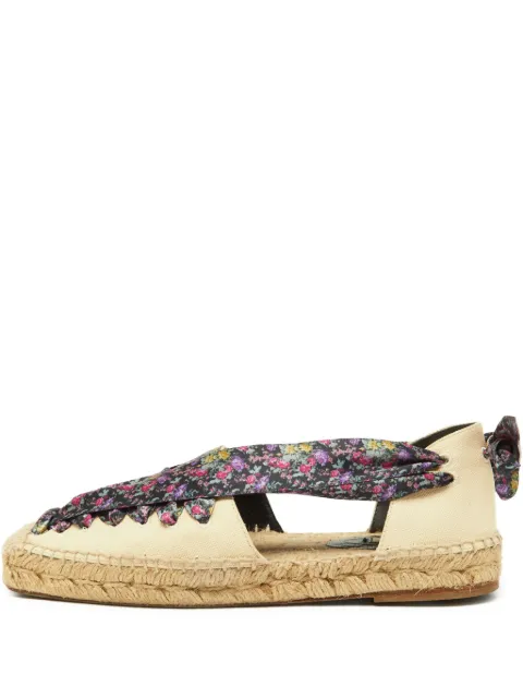 Balenciaga Pre-Owned floral-print espadrilles 