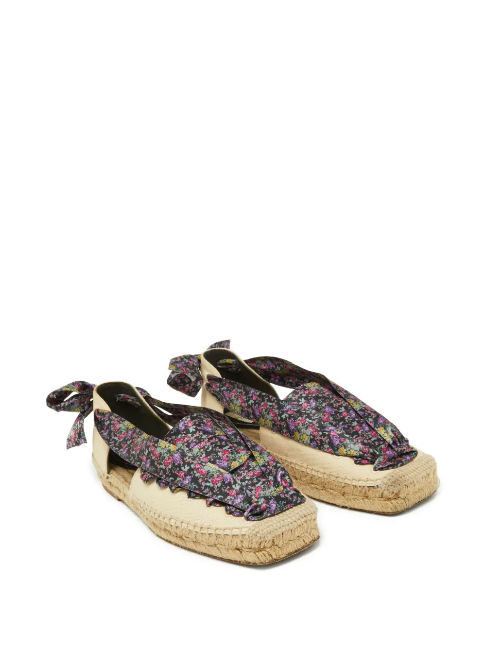 Balenciaga Pre-Owned floral-print espadrilles | Image 2