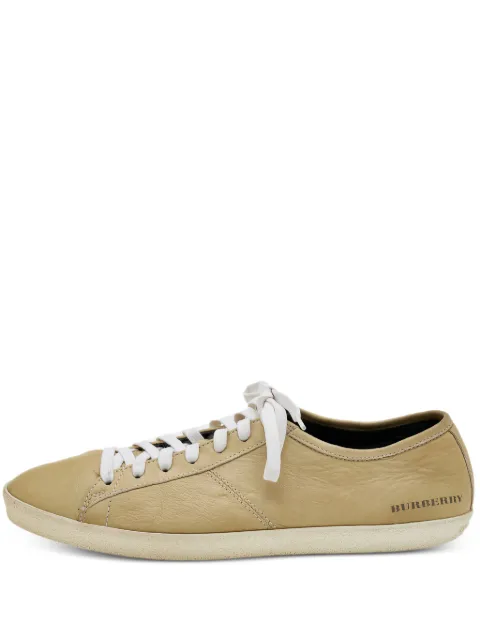 Burberry Pre-Owned tenis con agujetas