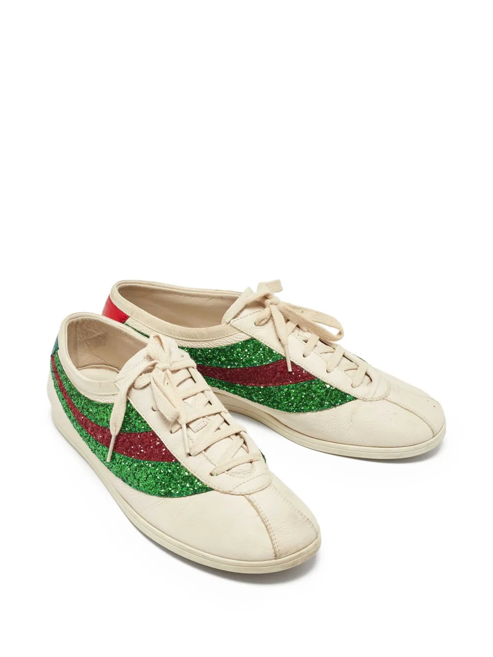 Gucci Pre-Owned Glitter Falacer sneakers | Image 2