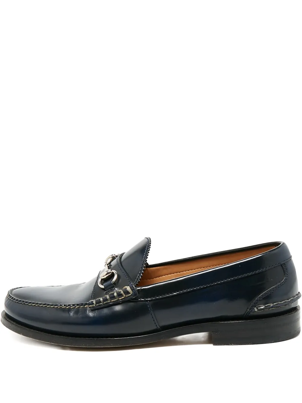 Gucci Pre-Owned Loafer mit Horsebit - Blau