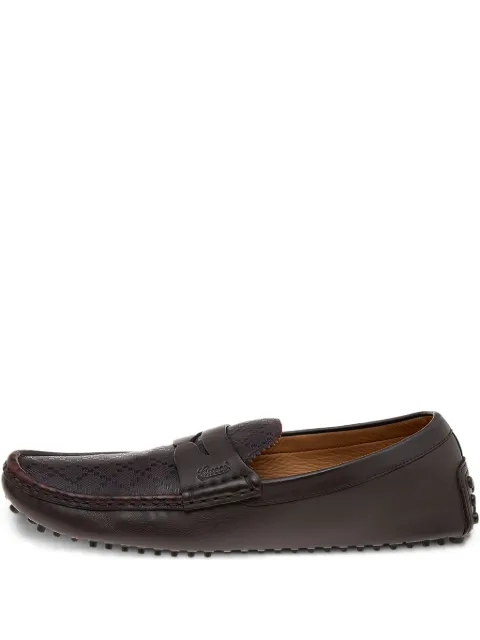 Gucci Pre-Owned Diamante loafers