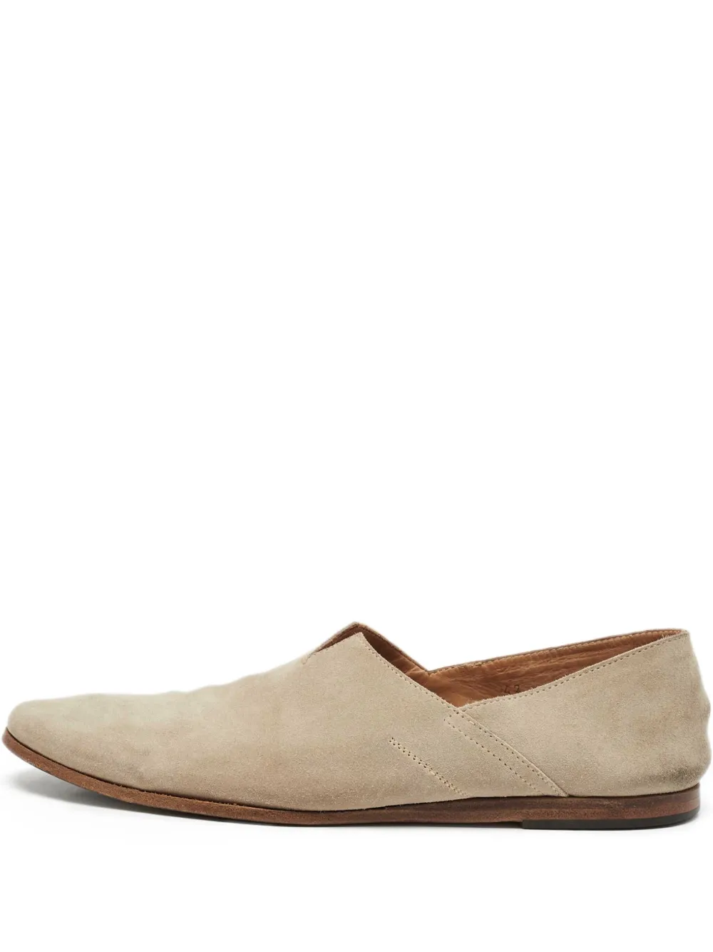 suede loafers