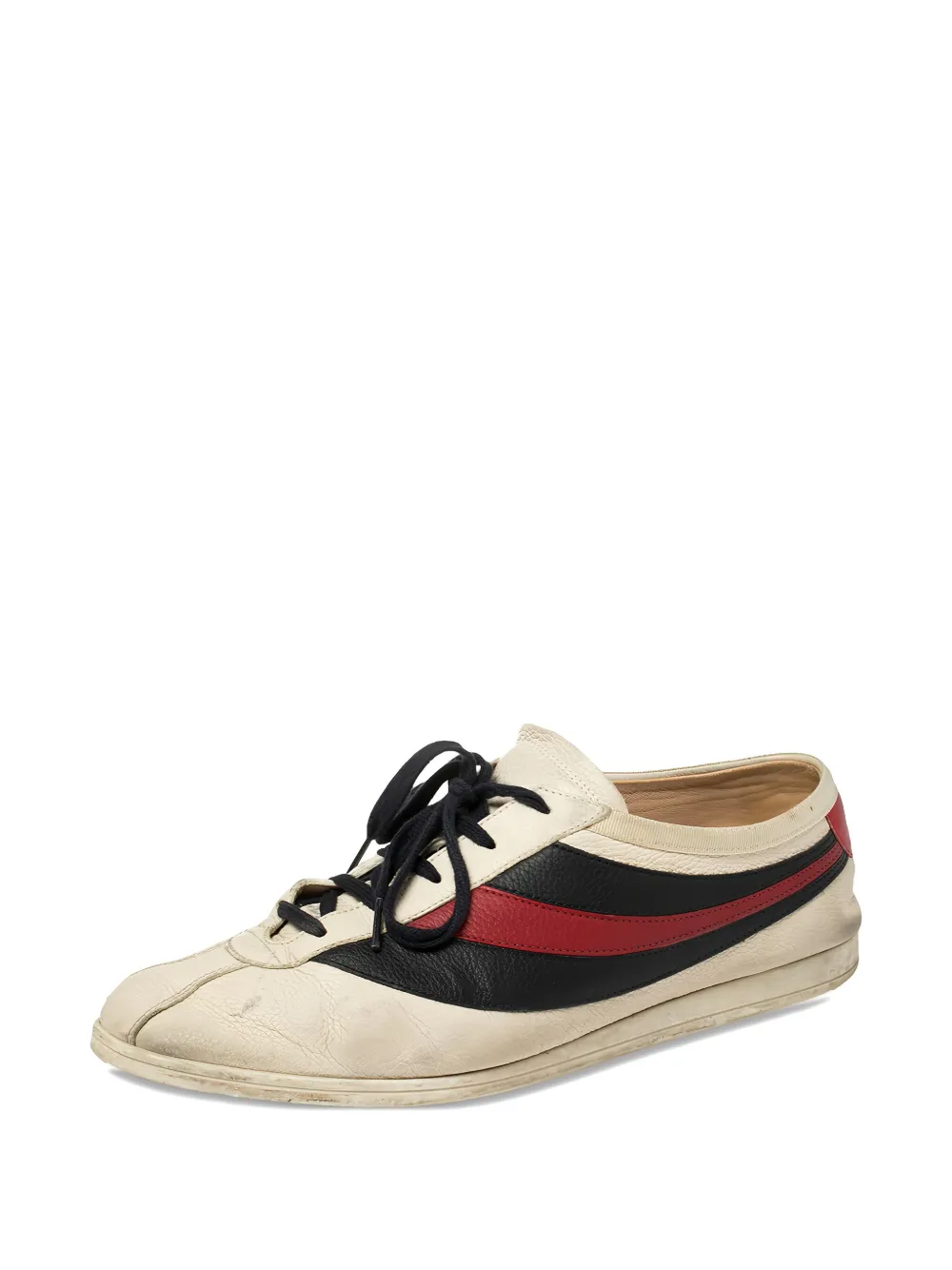 Gucci Pre-Owned Web stripe sneakers | Image 2