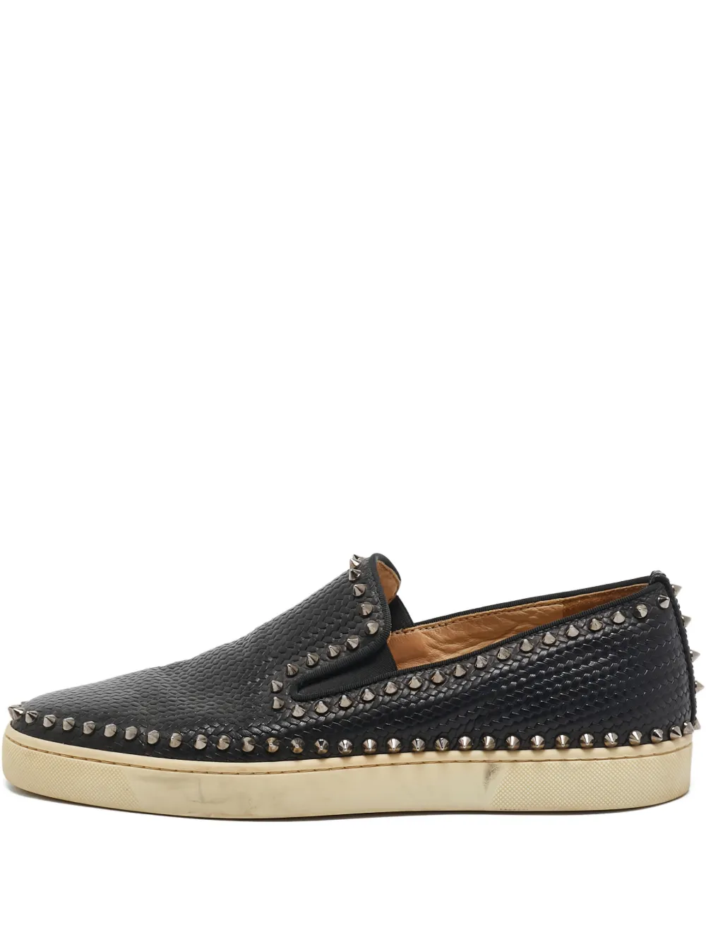 Christian Louboutin Pre-Owned 2024 Pik sneakers - ブラック Christian Louboutin Pre-Owned 2024 Pik sneakers - ブラック