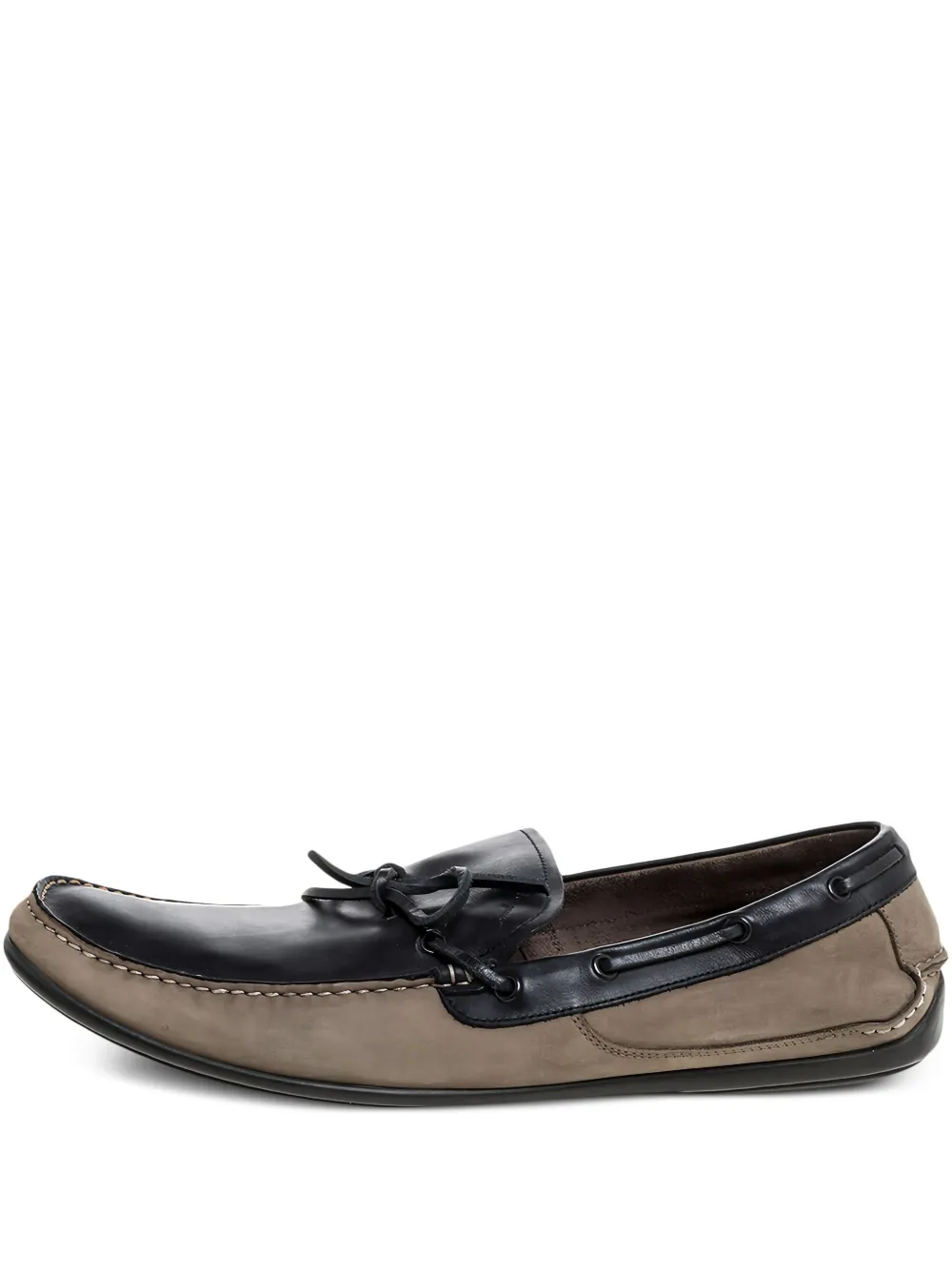Ferragamo Pre-Owned mocasines con paneles | marrón | Image 1