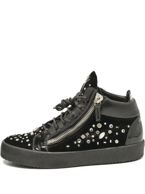 Giuseppe Zanotti Vintage tenis altos con apliques