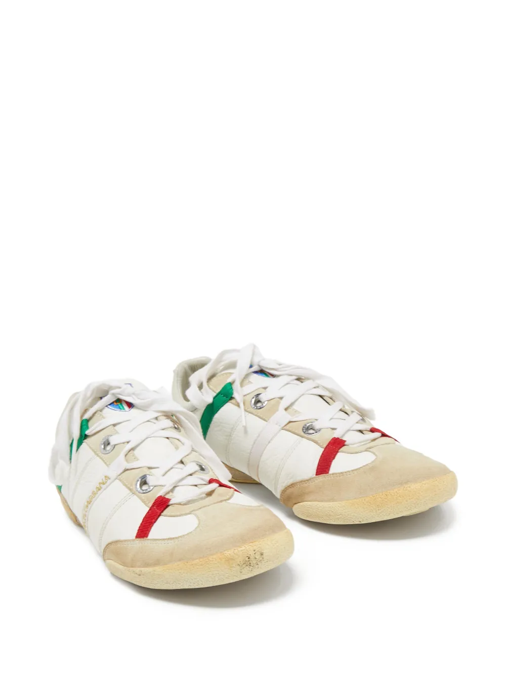 Dolce & Gabbana Pre-Owned tenis bajos con paneles | Image 2