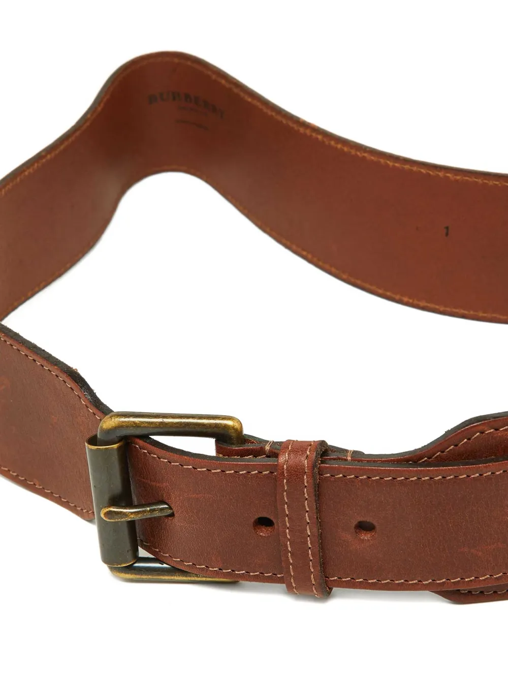 Burberry Pre-Owned leather belt | Image 2