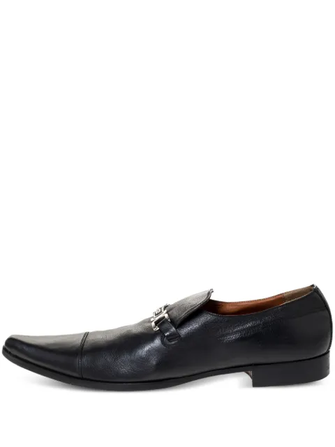 Dolce & Gabbana Pre-Owned logo-plaque leather loafers