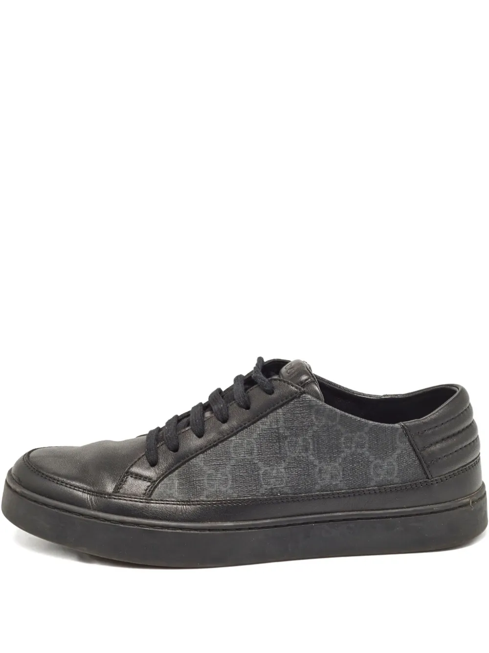 Gucci Pre-Owned GG モノグラム スニーカー - ブラック Gucci Pre-Owned GG モノグラム スニーカー - ブラック