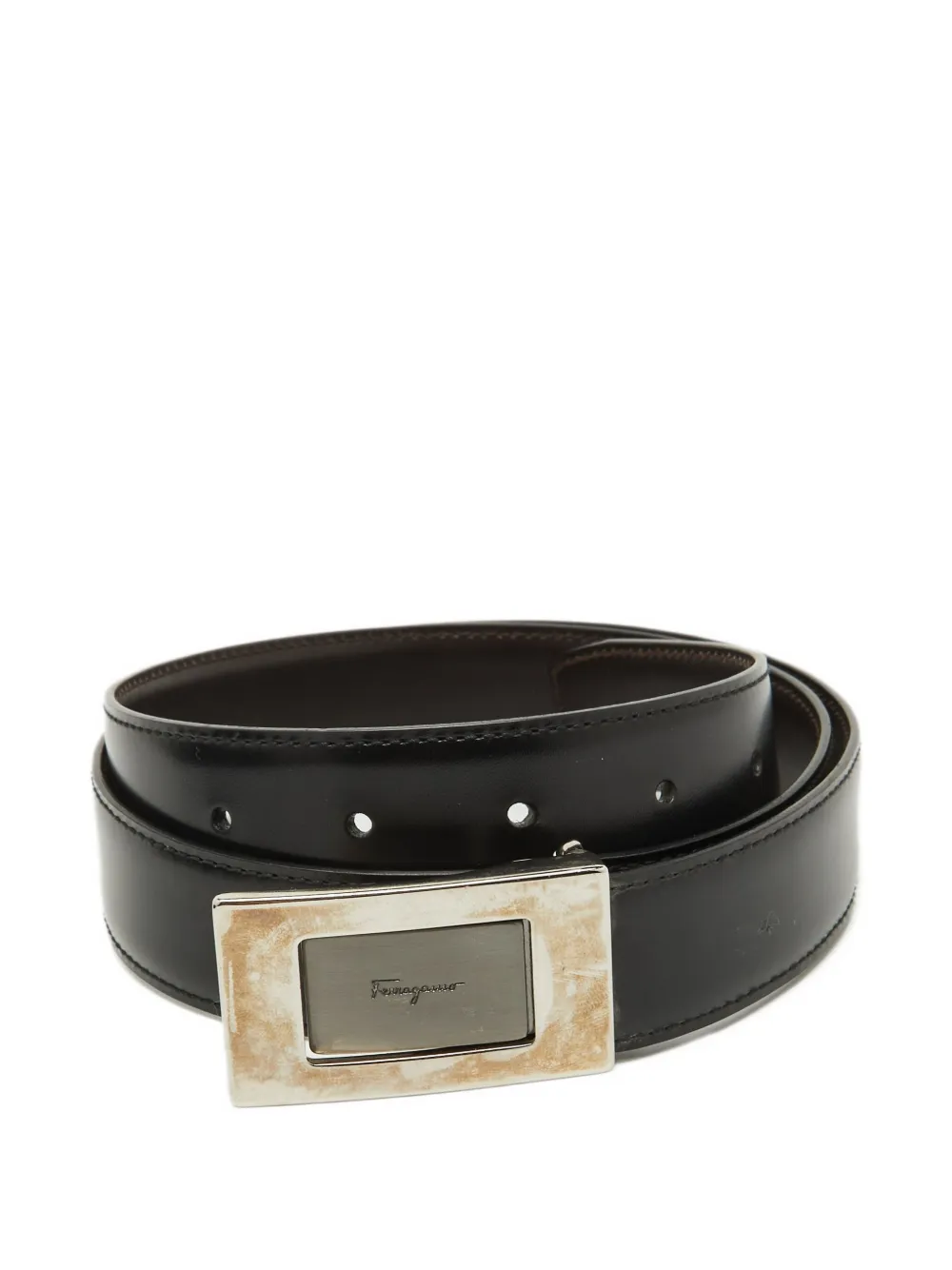 Ferragamo Pre-Owned leather belt | Pre-Owned | Image 2