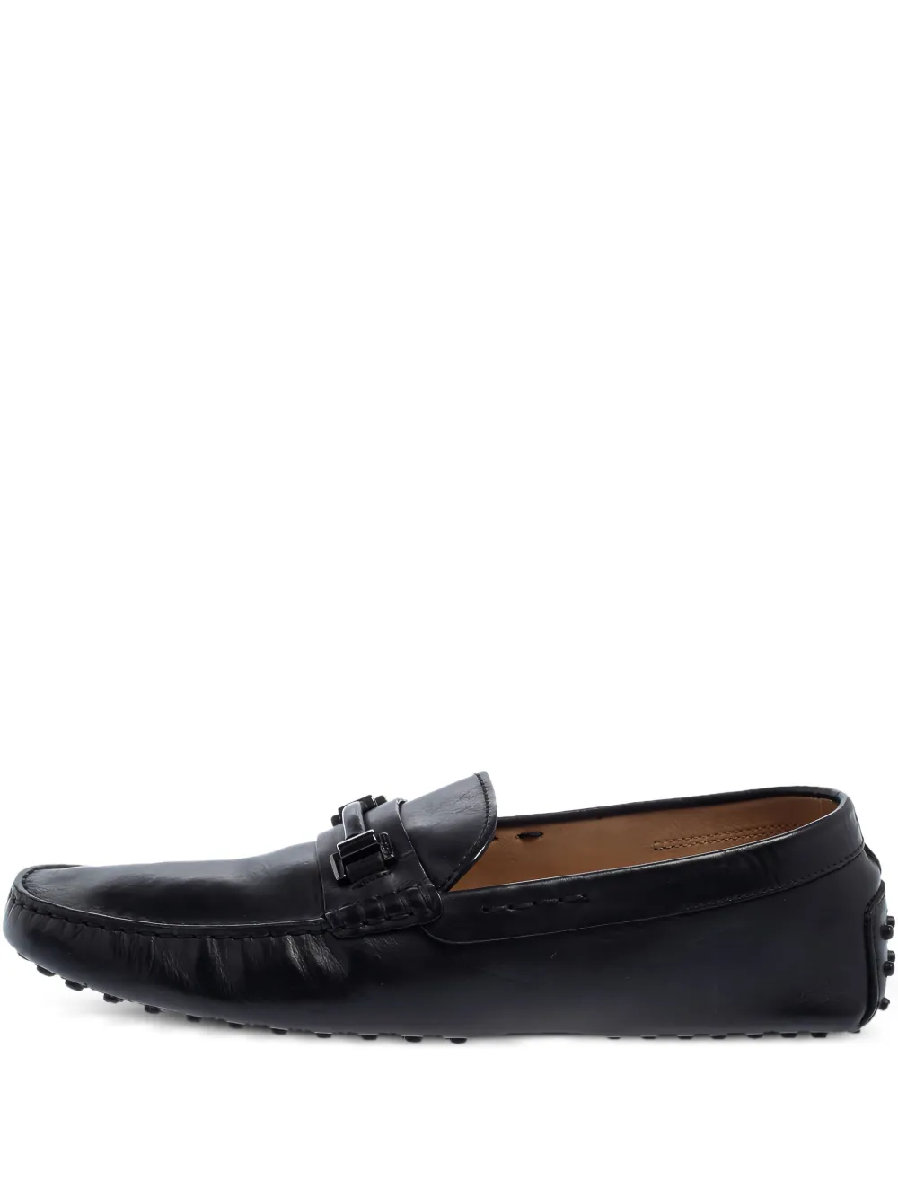 Tod's Vintage pre-owned leather loafers | Black | Image 1