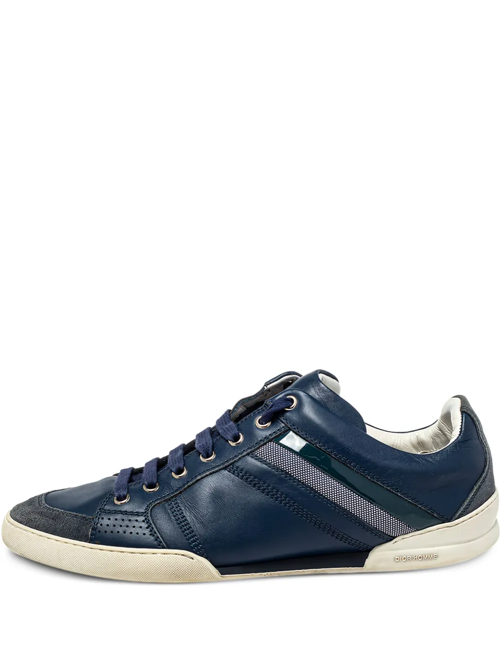 Christian Dior Pre-Owned Sneakers con inserti in pelle | blu | Image 1