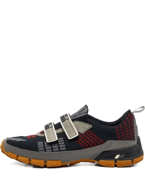 Prada Pre-Owned knitted-strap sneakers
