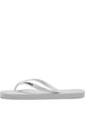 DSQUARED2 rubber flip-flops - White