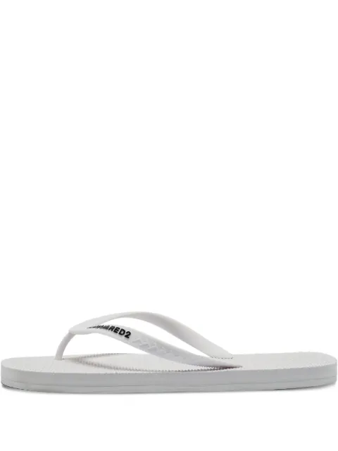 DSQUARED2 rubber flip-flops