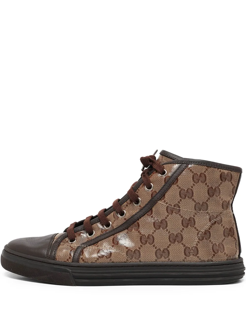 Gucci Pre-Owned California sneakers | Brown | Image 1