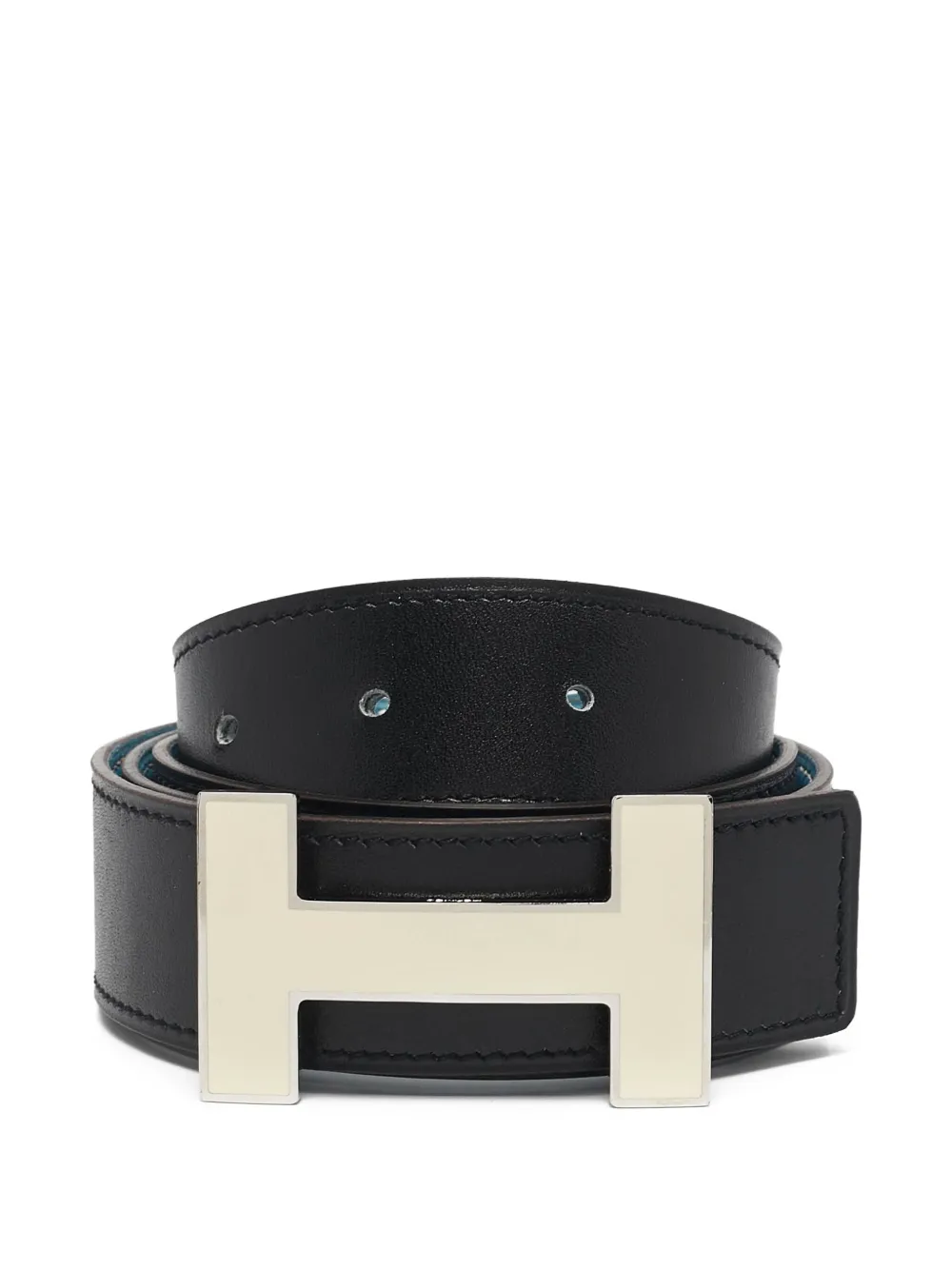 Pre-owned Hermes H Buckle Belt