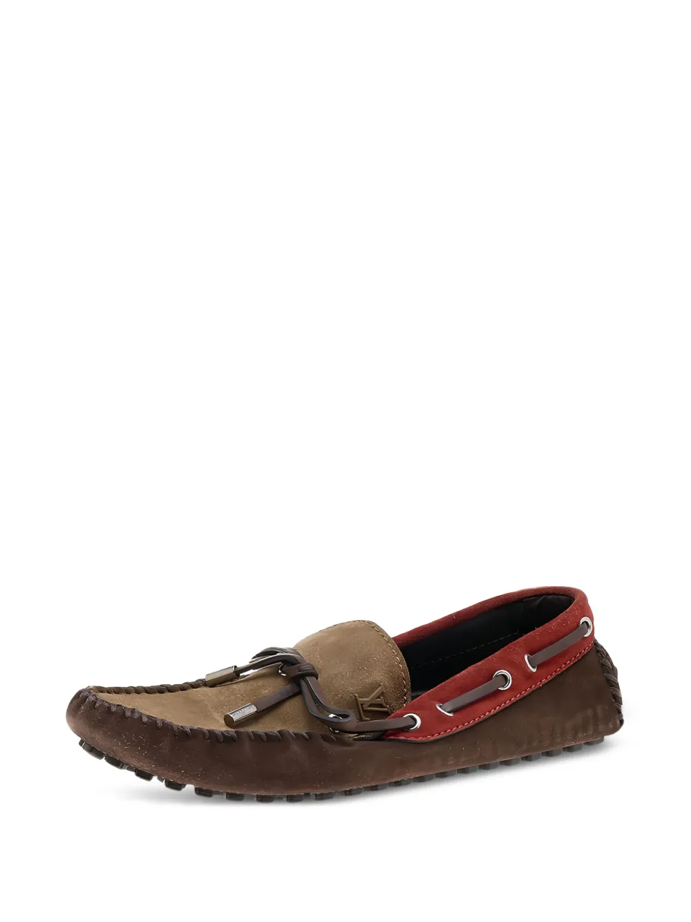 Louis Vuitton Pre-Owned mocassins en daim | Image 2