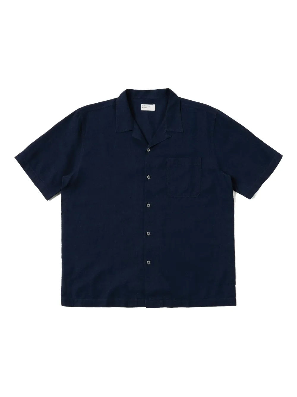 Universal Works short-sleeve button-up shirt | Blue | Image 1