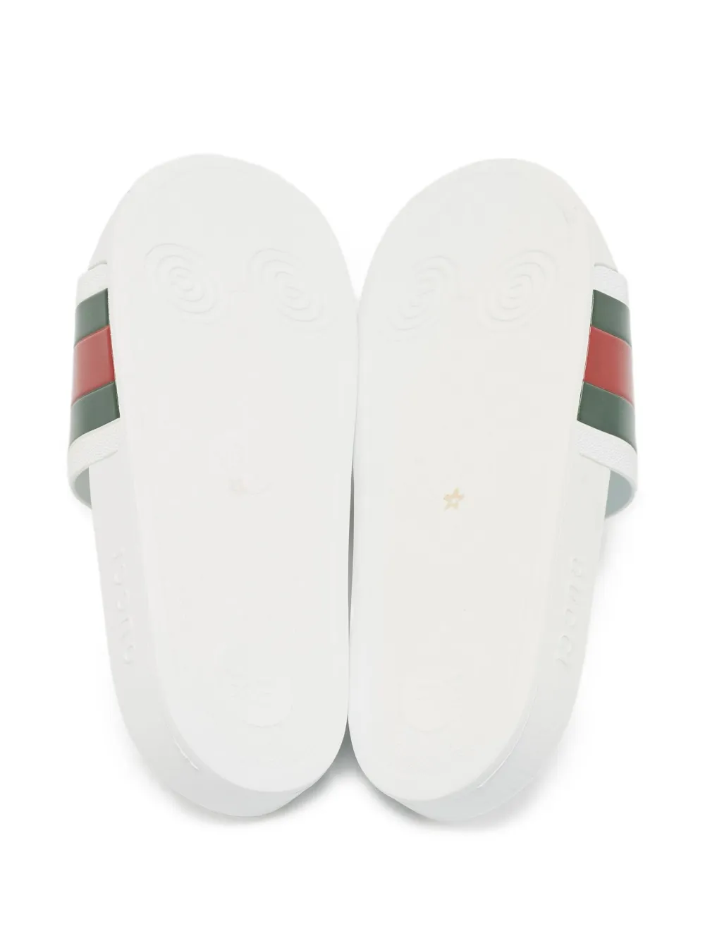 Gucci Pre-Owned Sandali slides con decorazione Web | Scarpe Pre-owned | Image 3