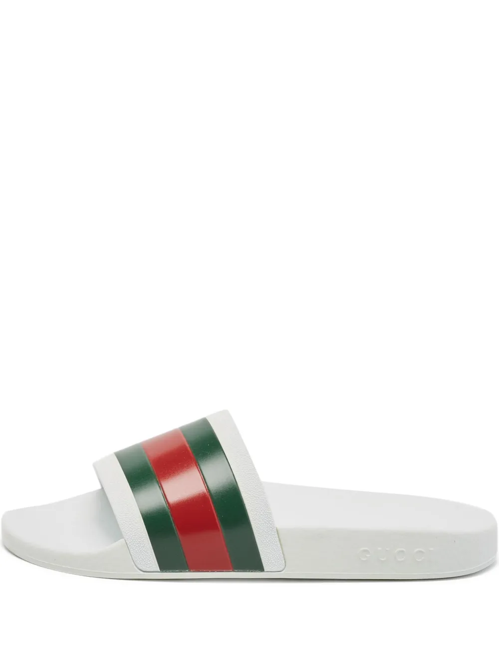 Gucci Pre-Owned claquettes Web | blanc | Image 1