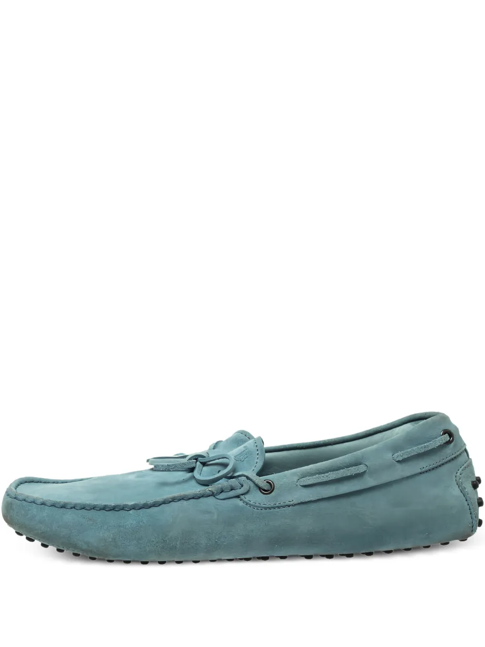 Tod's Vintage mocassins en daim | bleu | Image 1