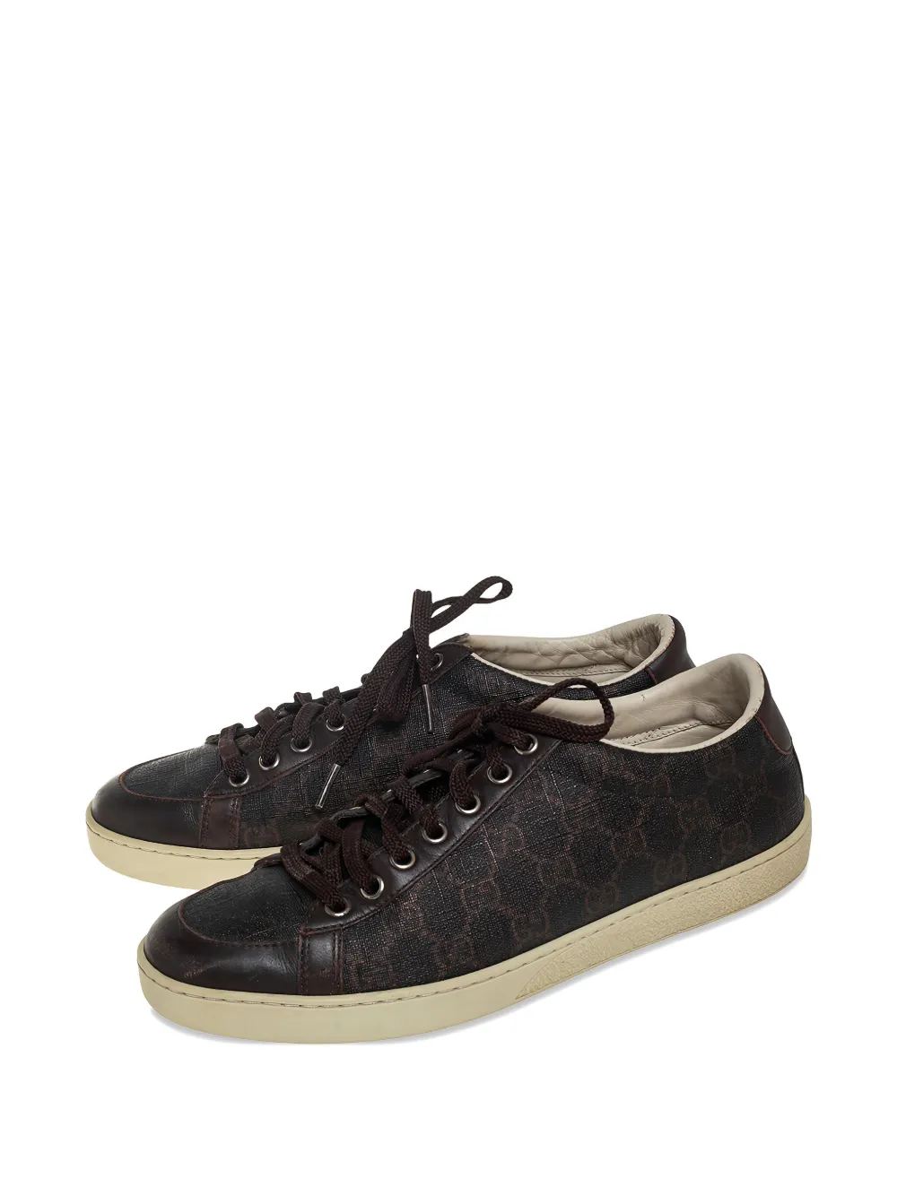 Gucci Pre-Owned leather sneakers | Image 2