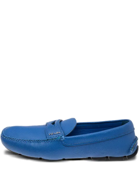 Prada Pre-Owned leather loafers