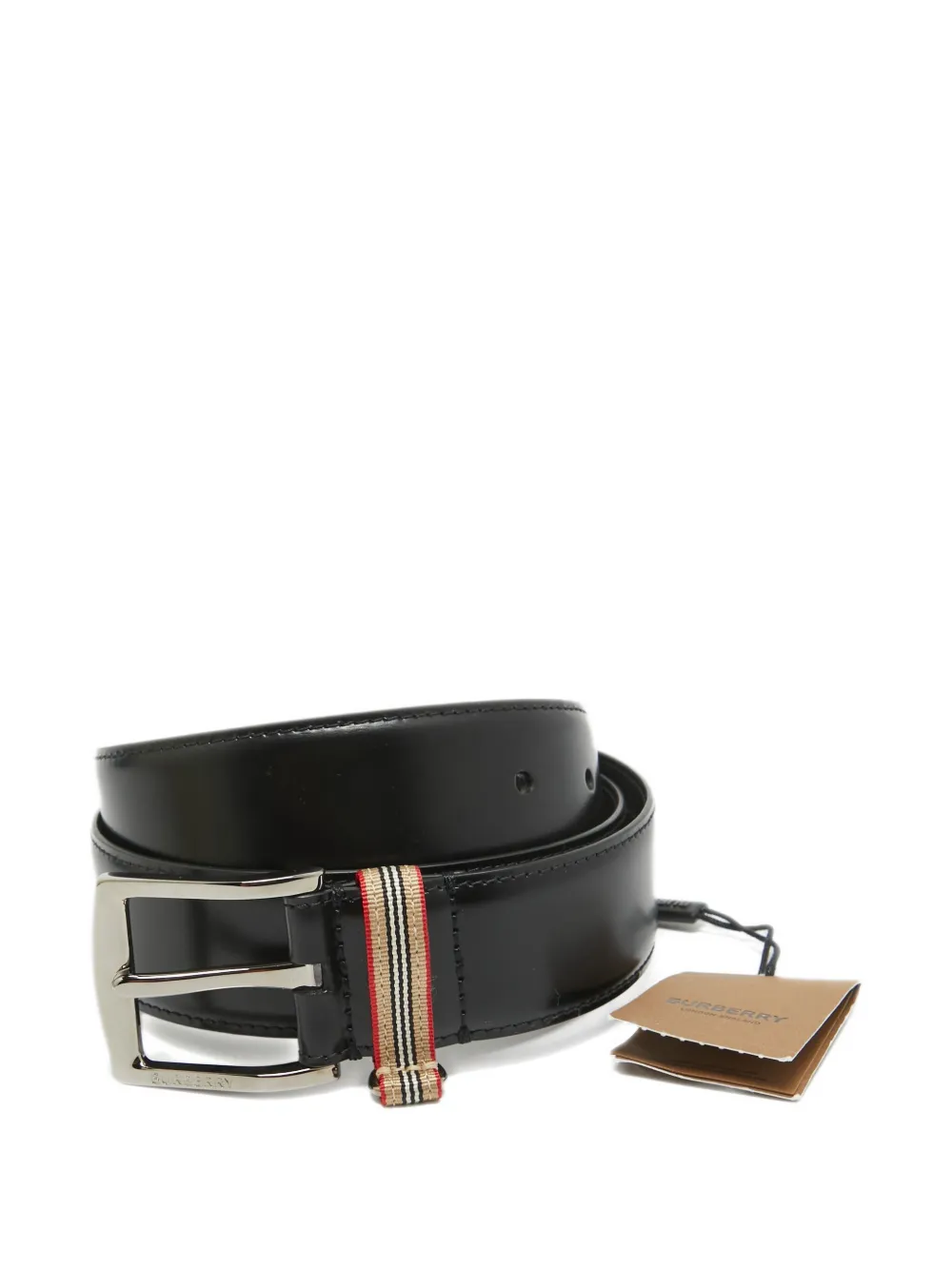 Pre-owned Burberry Leather Belt