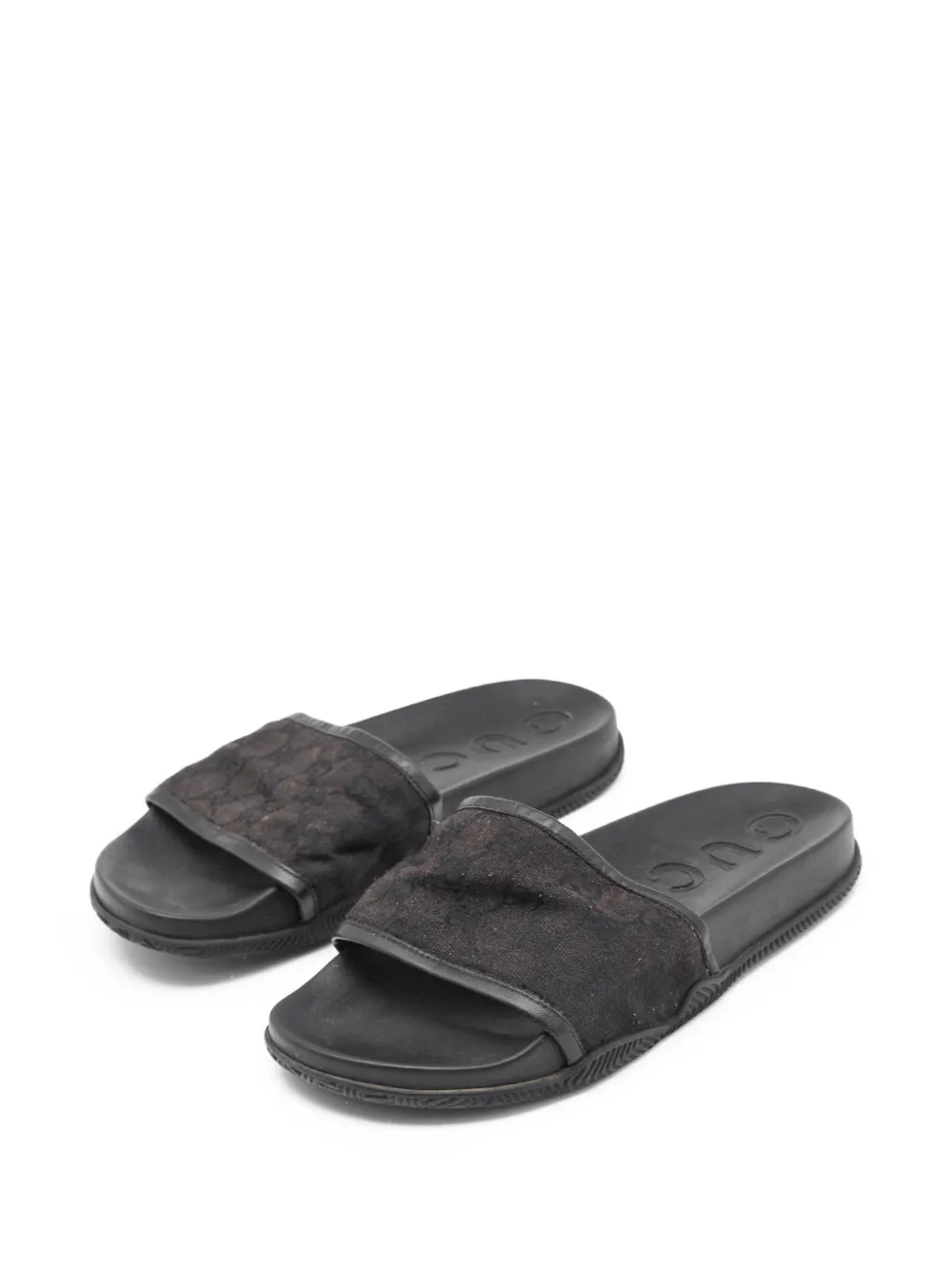 Gucci Pre-Owned GG canvas slides | Image 2