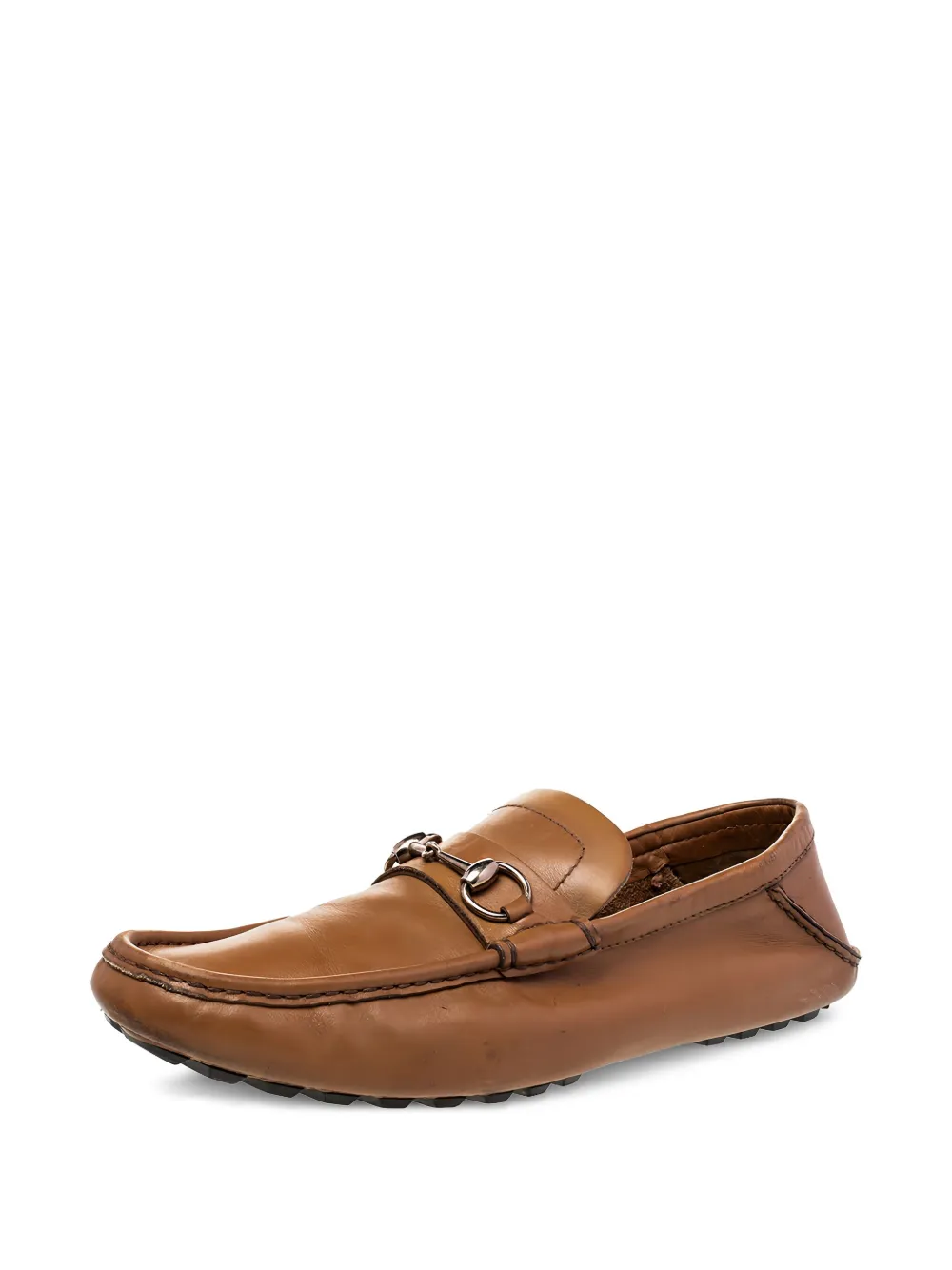 Gucci Pre-Owned Horsebit-detailing leather loafers | Shoes | Image 2