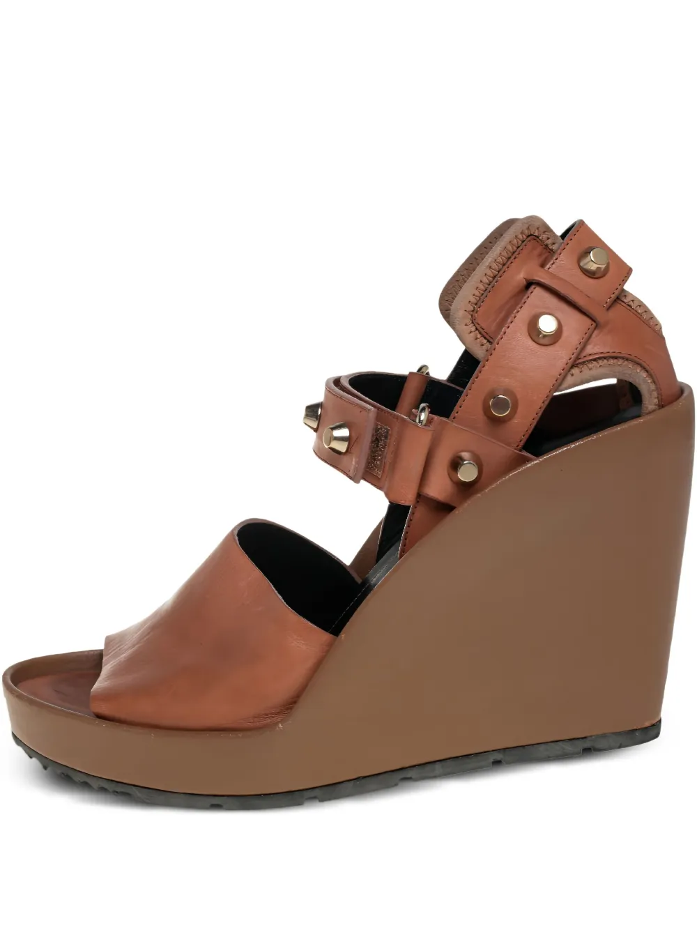 110mm leather sandals