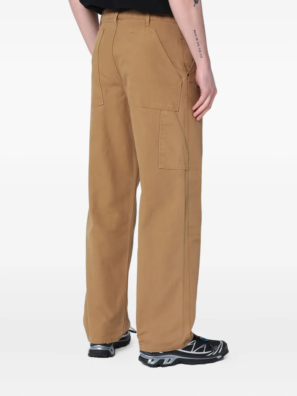 The North Face utility-pocket cotton trousers Beige