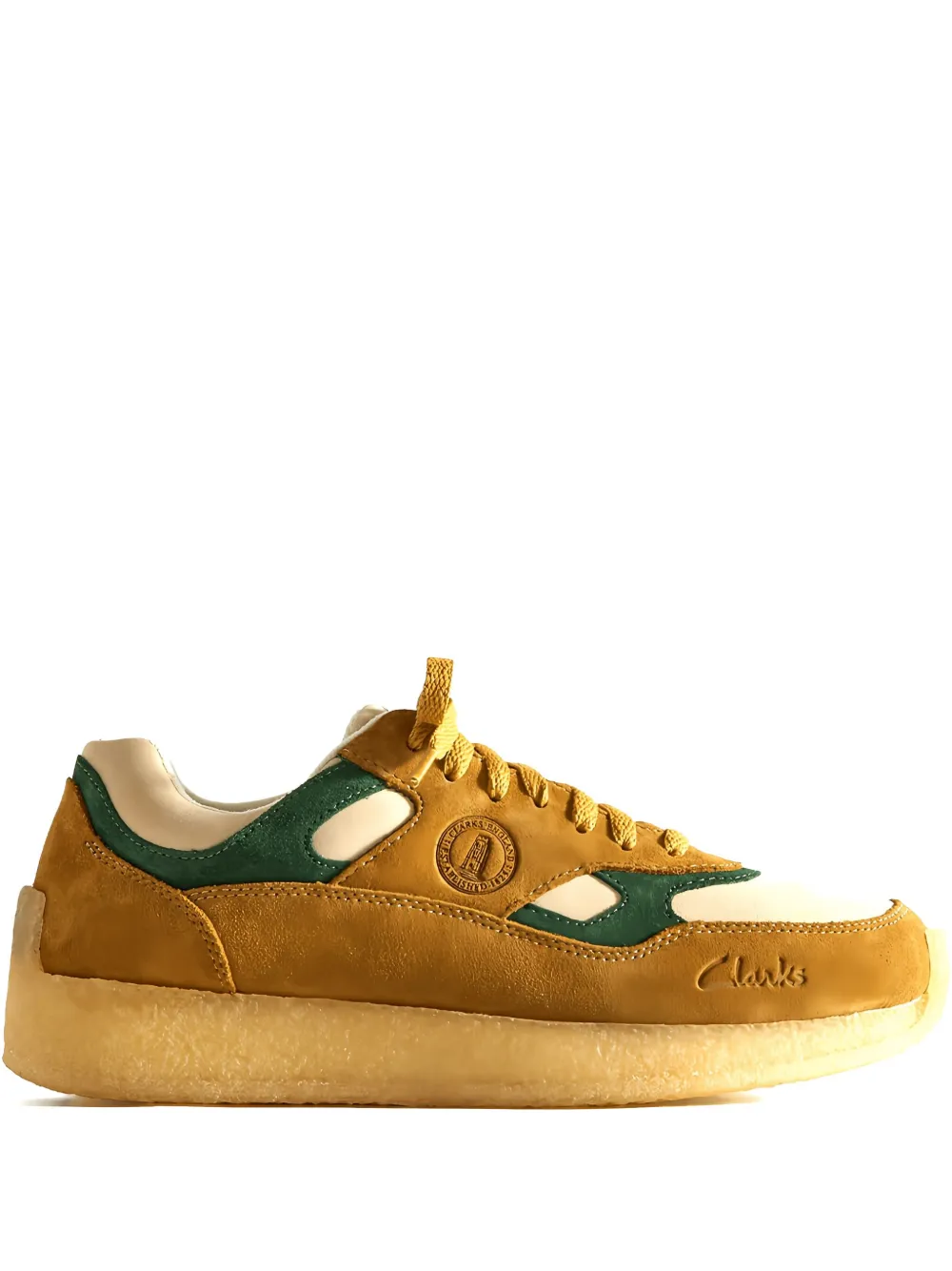 Clarks Originals Lockhill "Ronnie Fieg 8th Street Mustard" sneakers Yellow