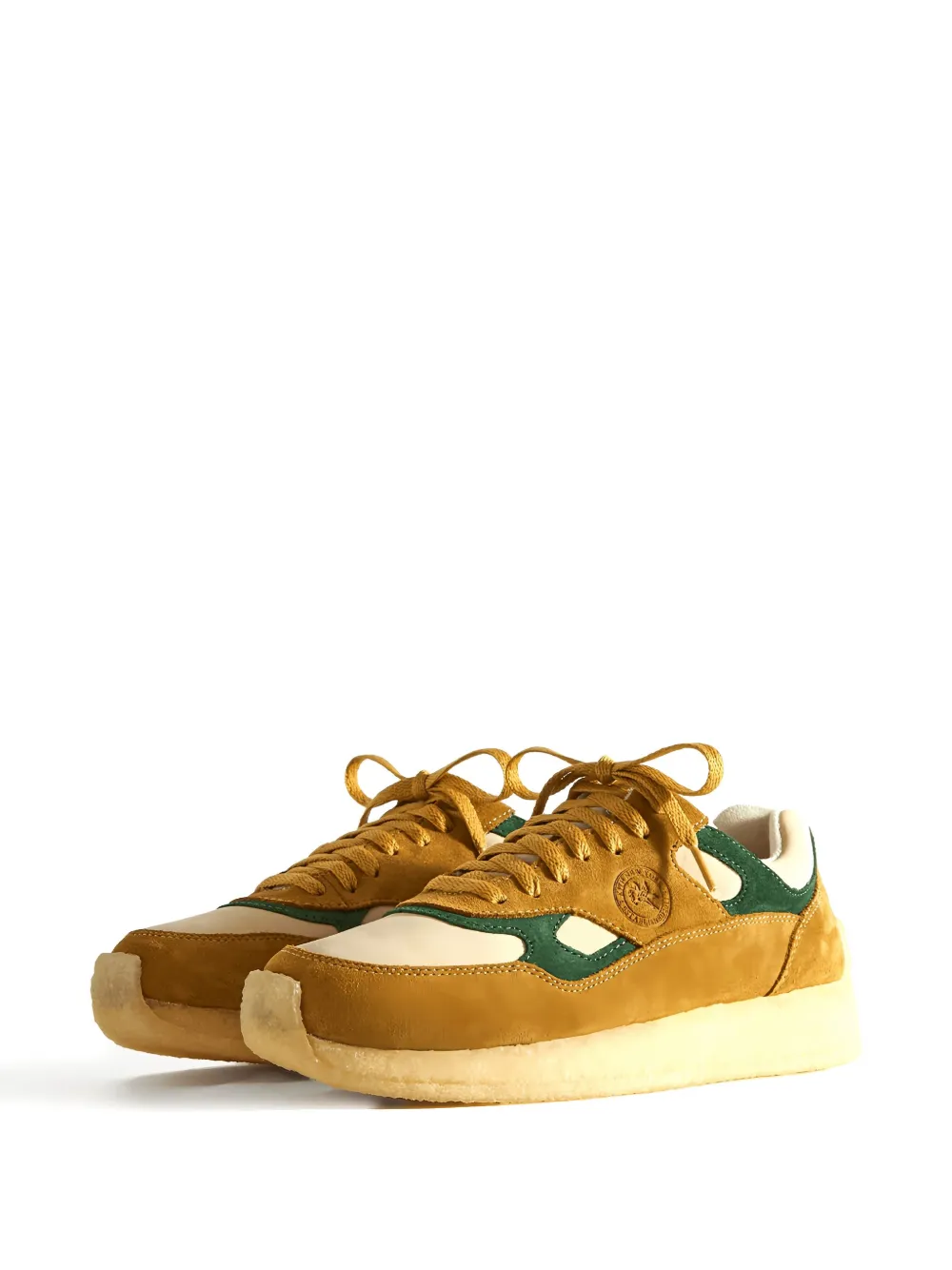 Clarks Originals Lockhill "Ronnie Fieg 8th Street Mustard" sneakers Yellow