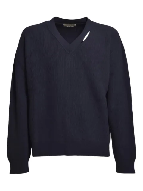 Paura V-neck wool sweater