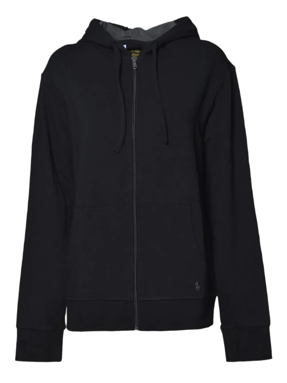 Polo Ralph Lauren logo-embroidered hoodie - Nero