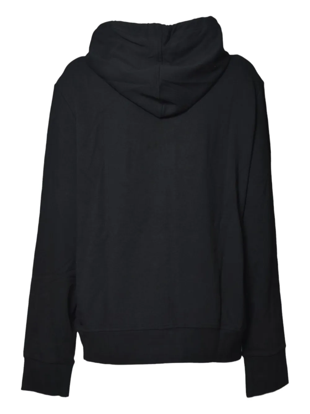 Polo Ralph Lauren logo-embroidered hoodie Zwart