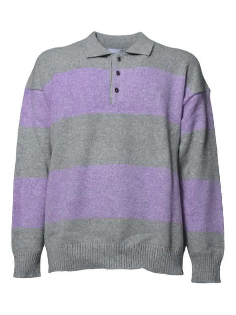 AMISH striped polo shirt 