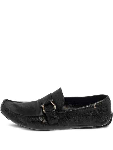 Ferragamo Pre-Owned Gancio slip-on loafers